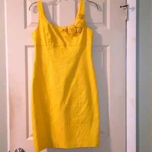 Yellow Cocktail Dress